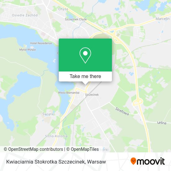 Kwiaciarnia Stokrotka Szczecinek map