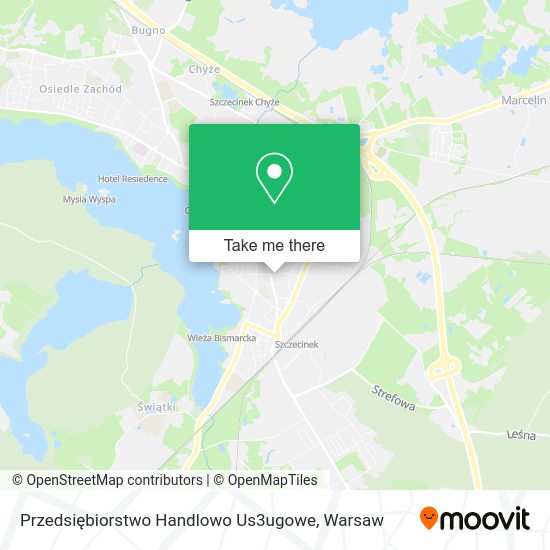 Przedsiębiorstwo Handlowo Us3ugowe map