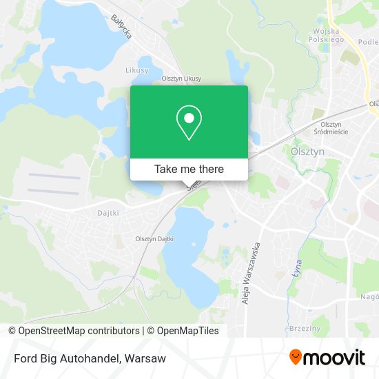 Ford Big Autohandel map