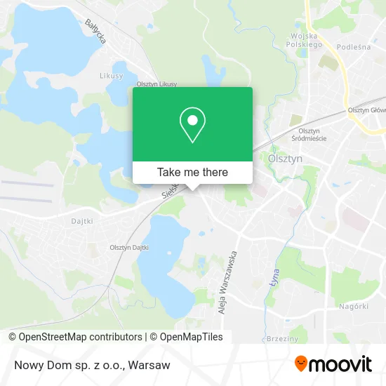 Карта Nowy Dom sp. z o.o.