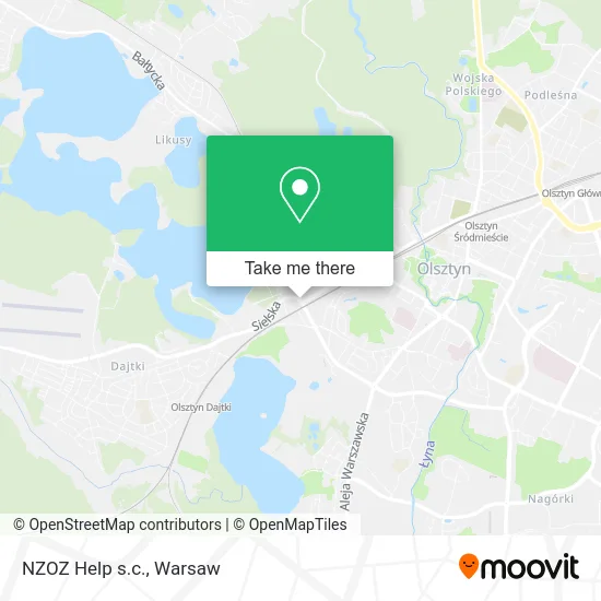 Карта NZOZ Help s.c.