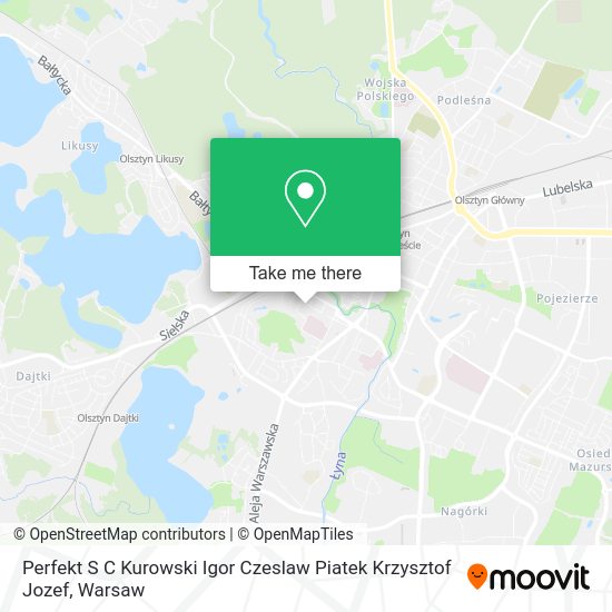 Perfekt S C Kurowski Igor Czeslaw Piatek Krzysztof Jozef map