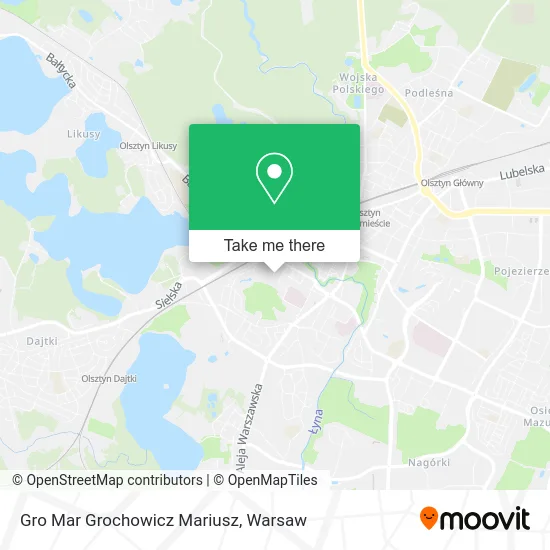 Карта Gro Mar Grochowicz Mariusz