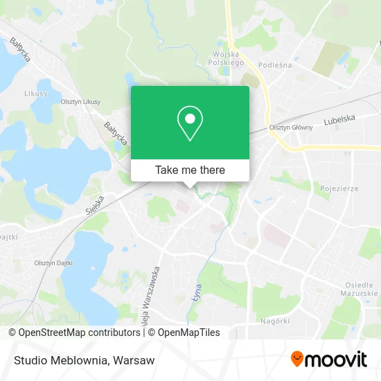 Карта Studio Meblownia