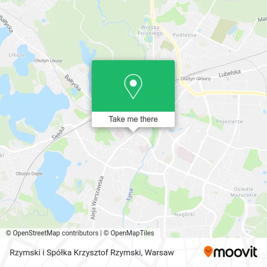 Карта Rzymski i Spółka Krzysztof Rzymski
