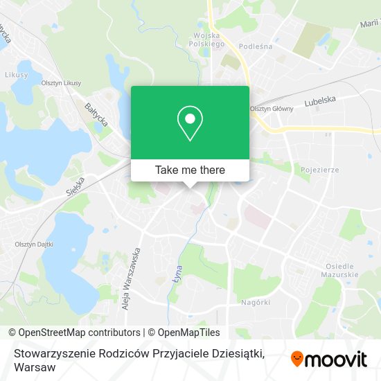 Stowarzyszenie Rodziców Przyjaciele Dziesiątki map