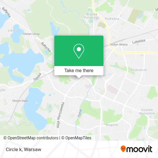 Карта Circle k