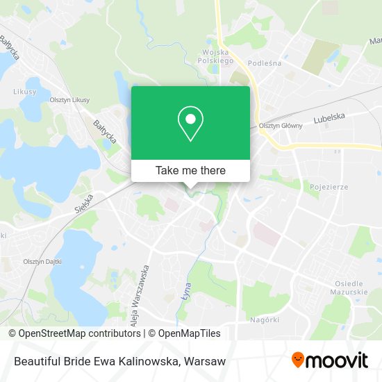 Beautiful Bride Ewa Kalinowska map