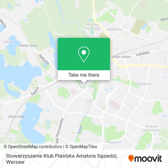 Stowarzyszenie Klub Plastyka Amatora Sąsiedzi map