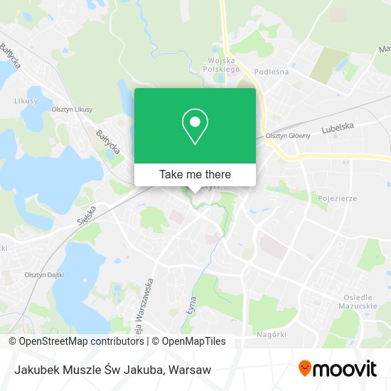 Jakubek Muszle Św Jakuba map