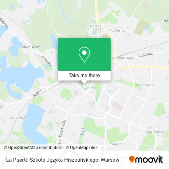 La Puerta Szkoła Języka Hiszpańskiego map