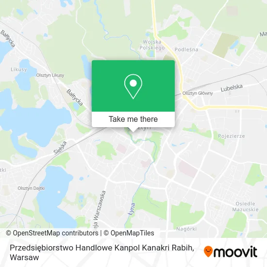 Przedsiębiorstwo Handlowe Kanpol Kanakri Rabih map