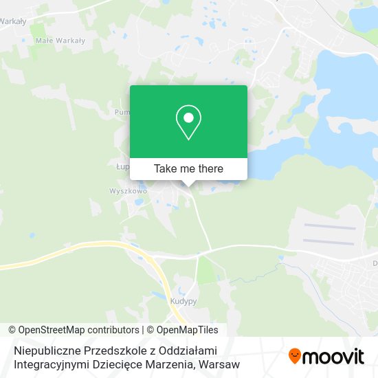 Niepubliczne Przedszkole z Oddziałami Integracyjnymi Dziecięce Marzenia map