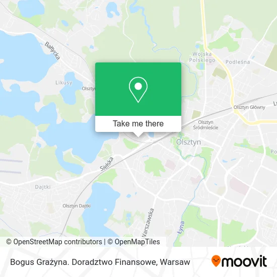 Карта Bogus Grażyna. Doradztwo Finansowe