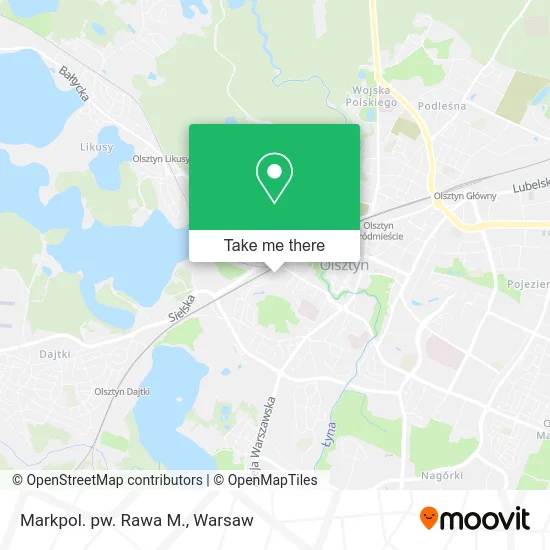 Карта Markpol. pw. Rawa M.