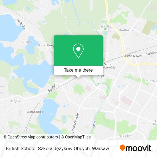 British School. Szkoła Języków Obcych map