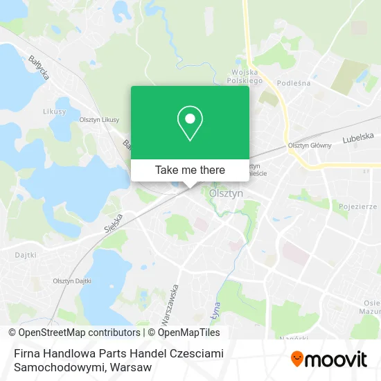 Firna Handlowa Parts Handel Czesciami Samochodowymi map