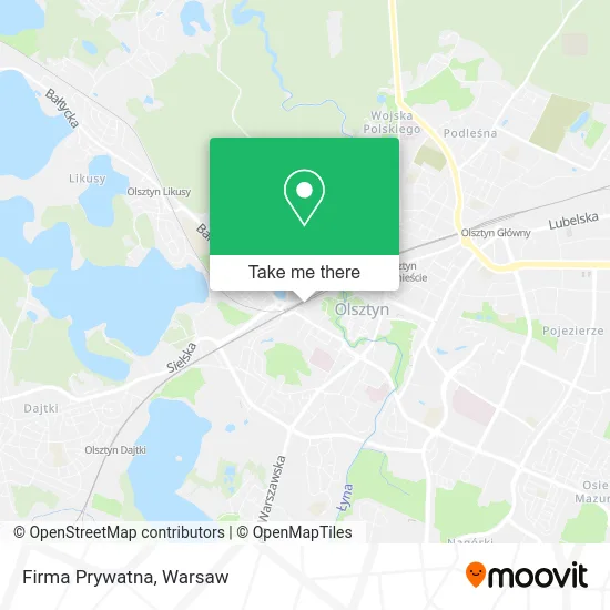 Firma Prywatna map