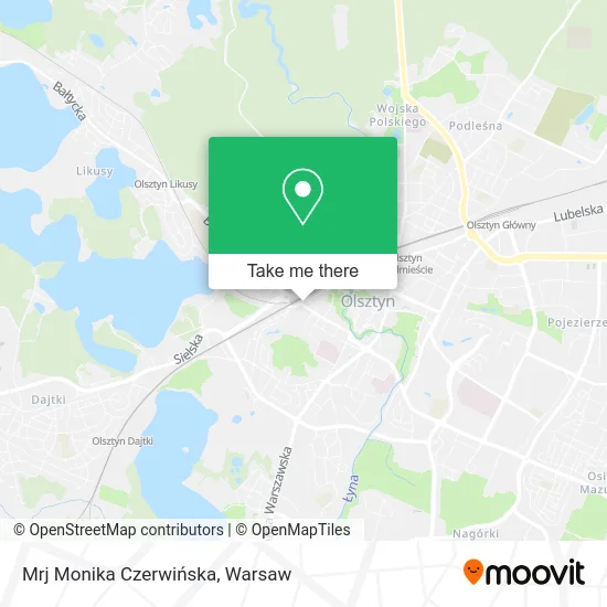 Mrj Monika Czerwińska map