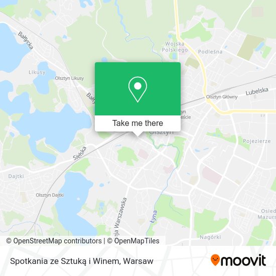 Spotkania ze Sztuką i Winem map