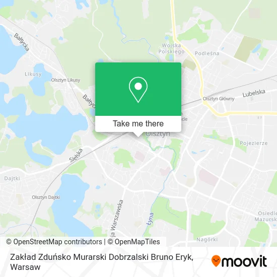 Zakład Zduńsko Murarski Dobrzalski Bruno Eryk map