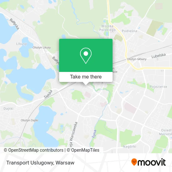 Карта Transport Uslugowy