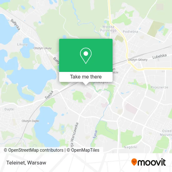 Карта Teleinet