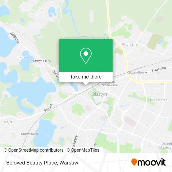 Beloved Beauty Place map
