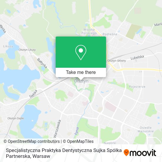 Specjalistyczna Praktyka Dentystyczna Sujka Spólka Partnerska map