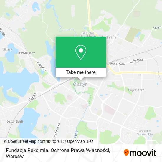 Fundacja Rękojmia. Ochrona Prawa Własności map