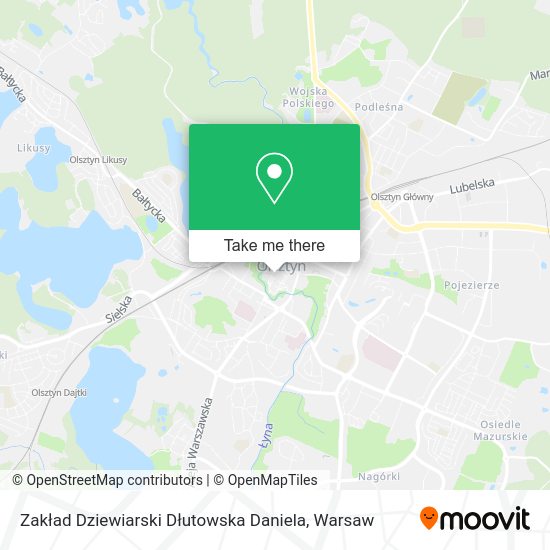 Zakład Dziewiarski Dłutowska Daniela map