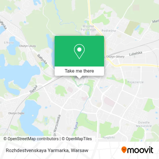 Rozhdestvenskaya Yarmarka map