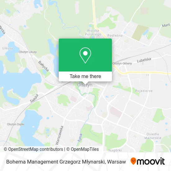 Bohema Management Grzegorz Młynarski map
