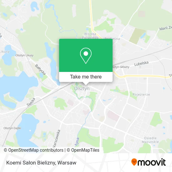 Koemi Salon Bielizny map