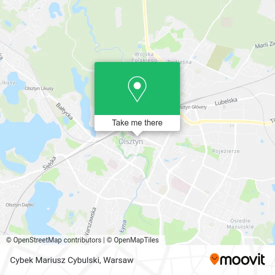 Cybek Mariusz Cybulski map
