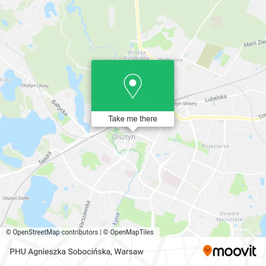 PHU Agnieszka Sobocińska map