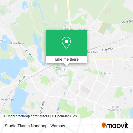 Studio Tkanin Nandoopl map