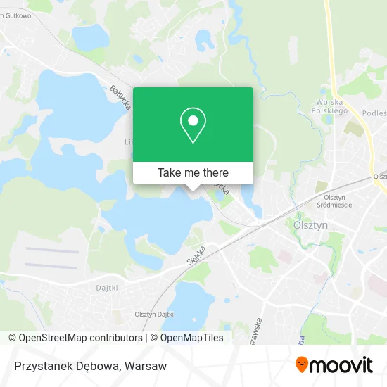 Карта Przystanek Dębowa