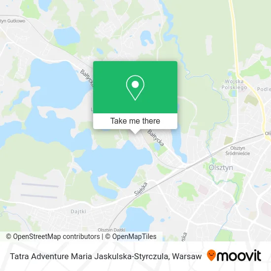 Карта Tatra Adventure Maria Jaskulska-Styrczula