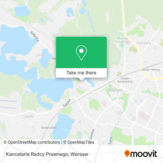 Карта Kancelaria Radcy Prawnego