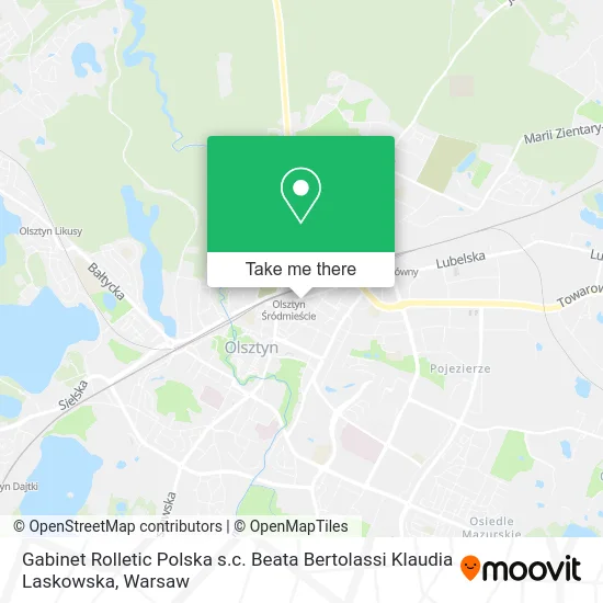 Gabinet Rolletic Polska s.c. Beata Bertolassi Klaudia Laskowska map