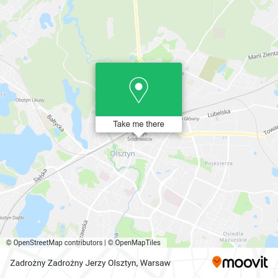 Zadrożny Zadrożny Jerzy Olsztyn map