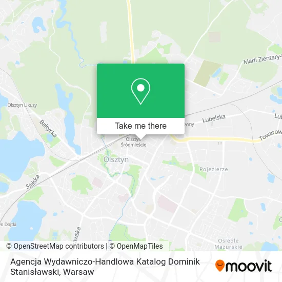 Agencja Wydawniczo-Handlowa Katalog Dominik Stanisławski map