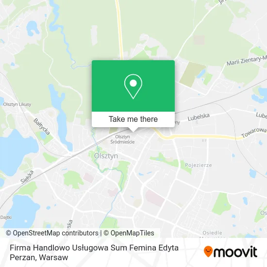 Firma Handlowo Usługowa Sum Femina Edyta Perzan map