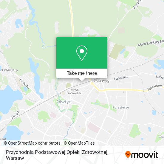 Przychodnia Podstawowej Opieki Zdrowotnej map