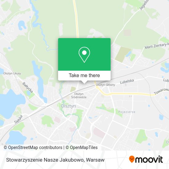 Stowarzyszenie Nasze Jakubowo map