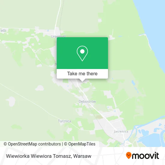 Wiewiorka Wiewiora Tomasz map