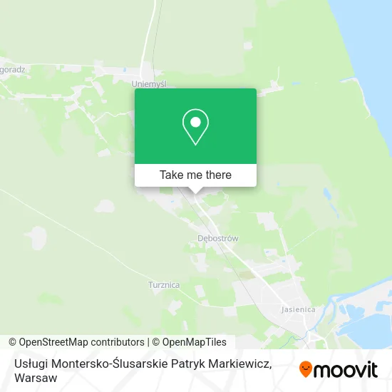 Usługi Montersko-Ślusarskie Patryk Markiewicz map