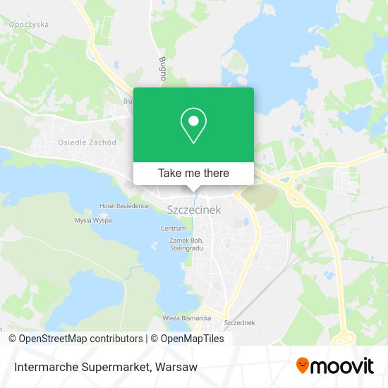 Intermarche Supermarket map