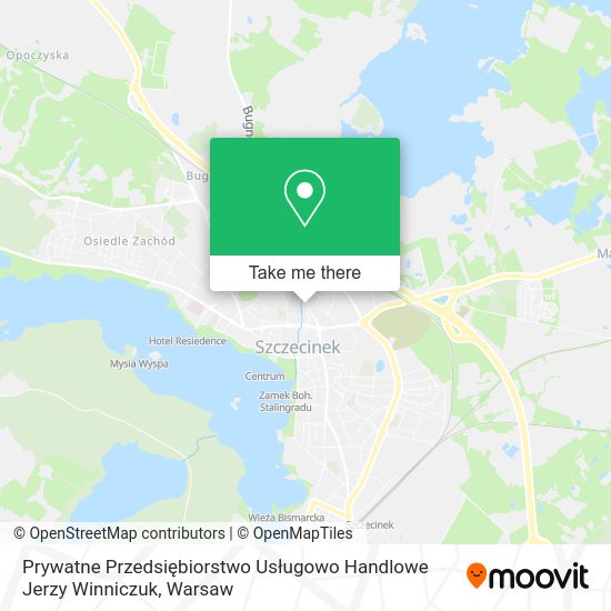 Prywatne Przedsiębiorstwo Usługowo Handlowe Jerzy Winniczuk map